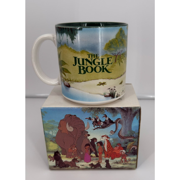 Vintage Walt Disney The Jungle Book Collectible Coffee Mug With Box - Picture 3 of 8